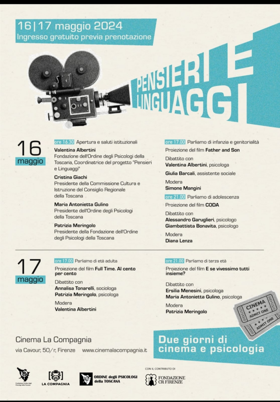 immagine articolo FILM CODA 21.00 - Cineforum - PENSIERI E LINGUAGGI - Cinema e psicologia