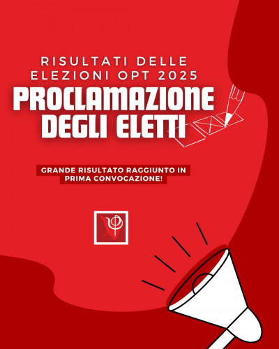 RISULTATI ELEZIONI DEL CONSIGLIO DELL'ORDINE